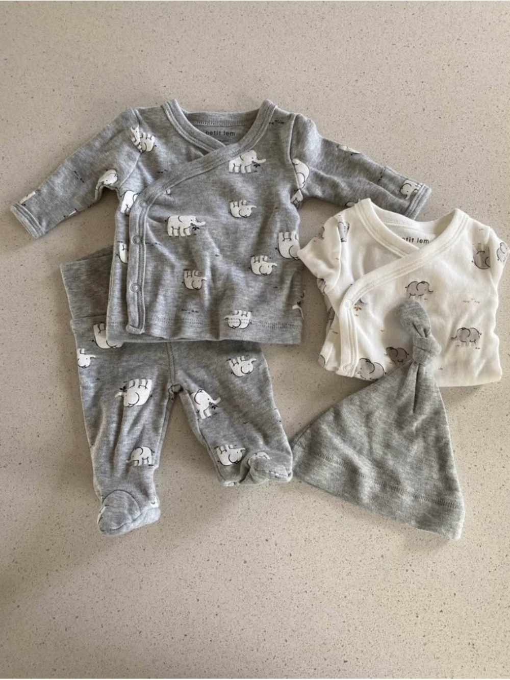 Petit Lem - Preemie outfit set